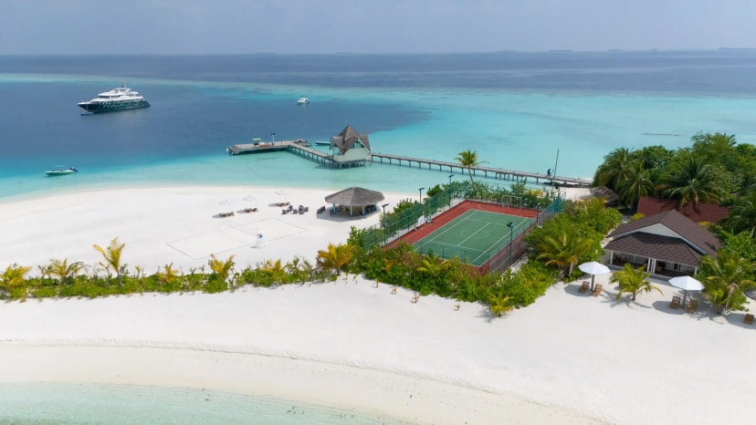 Dhigufaru Island Resort view 1